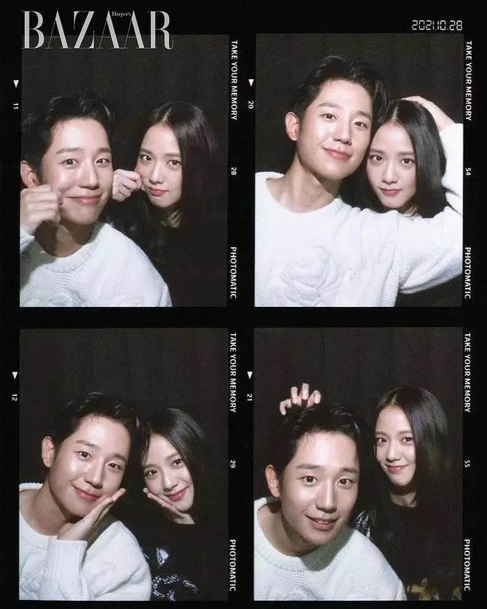 Potret akrab Jisoo Blackpink dan Jung Hae-in © berbagai sumber Potret akrab Jisoo Blackpink dan Jung Hae-in © berbagai sumber
