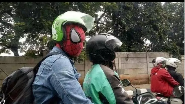 Penumpang kocak © Instagram Penumpang kocak © Instagram