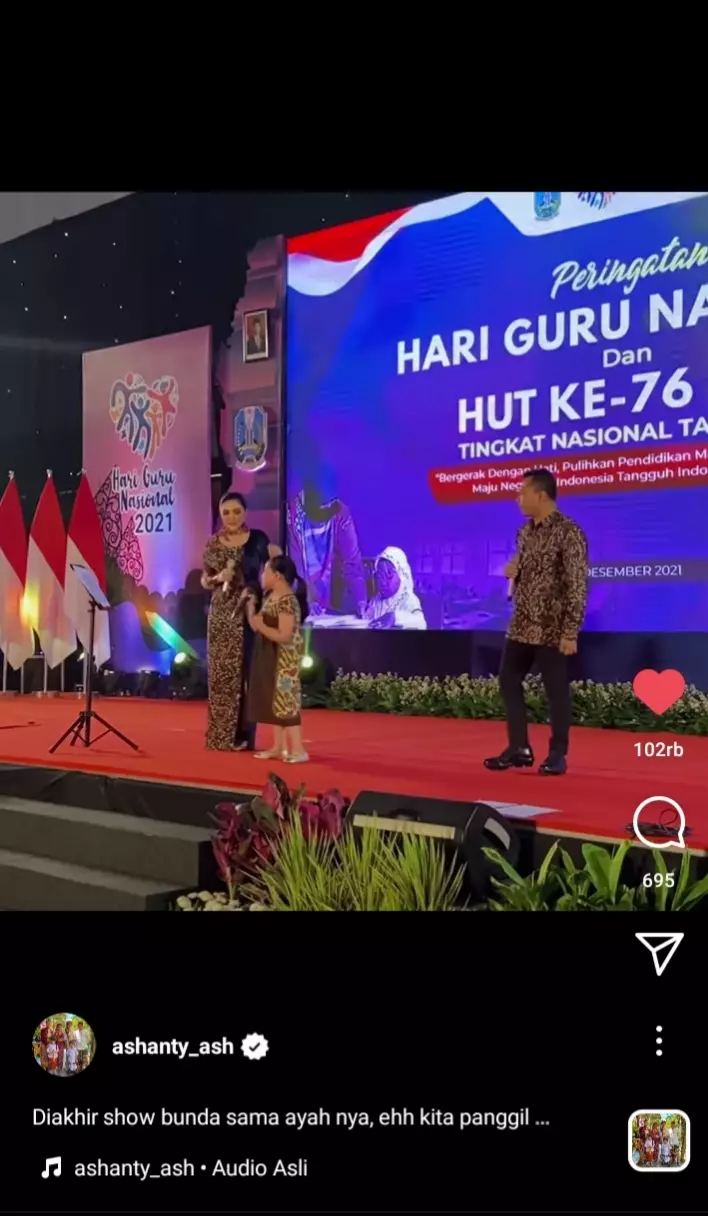 penyanyi duet bareng anak  © 2022 berbagai sumber
