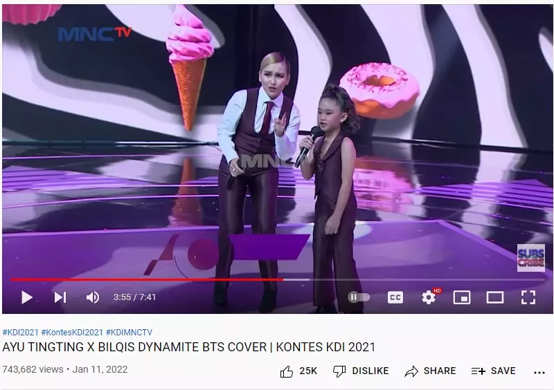 penyanyi duet bareng anak  © 2022 berbagai sumber