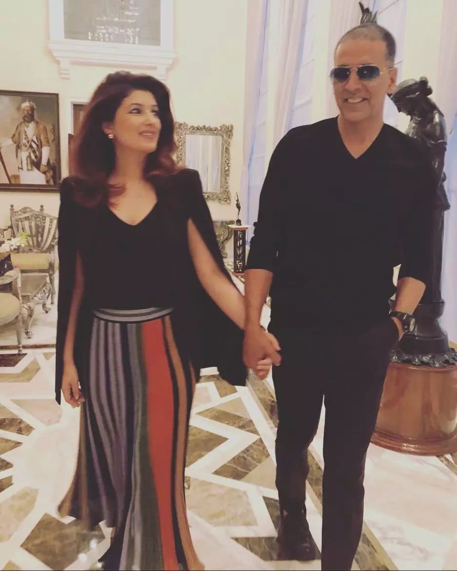 potret Akshay Kumar dan istri ini bak pasangan baru © Instagram