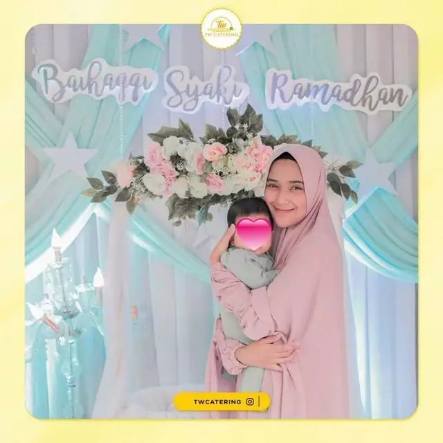 Momen akikah 9 anak penyanyi Instagram