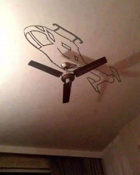 dekorasi rumah tapi agak nyeleneh nih © Instagram