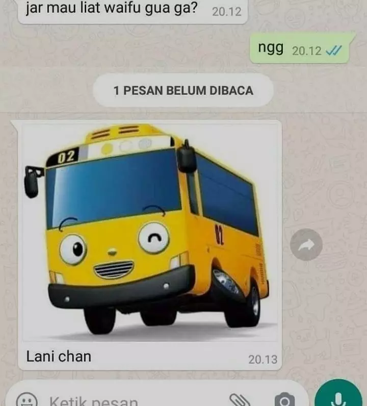 chat temen ngirimin foto kocak bikin ketawa © Instagram chat temen ngirimin foto kocak bikin ketawa © Instagram