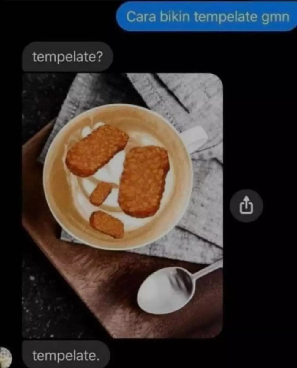 chat temen ngirimin foto kocak bikin ketawa © Instagram chat temen ngirimin foto kocak bikin ketawa © Instagram