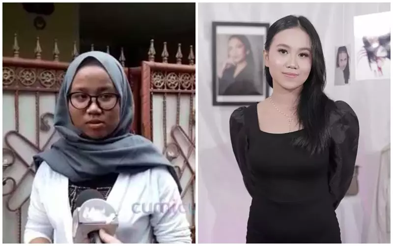 Mayang sebelum dan sesudah perawatan wajah  Berbagai sumber