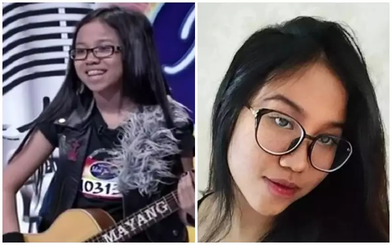 Mayang sebelum dan sesudah perawatan wajah  Berbagai sumber