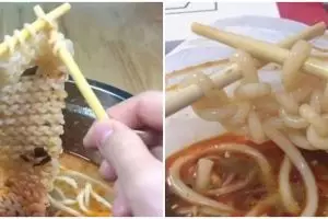 11 Potret lucu bikin karya dari makanan, kreatifnya nggak ada lawan