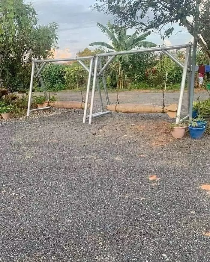 penampakan di taman bermain bingungin © Instagram penampakan di taman bermain bingungin © Instagram