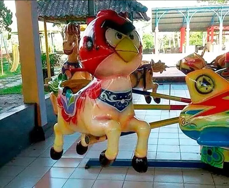 penampakan di taman bermain bingungin © Instagram penampakan di taman bermain bingungin © Instagram