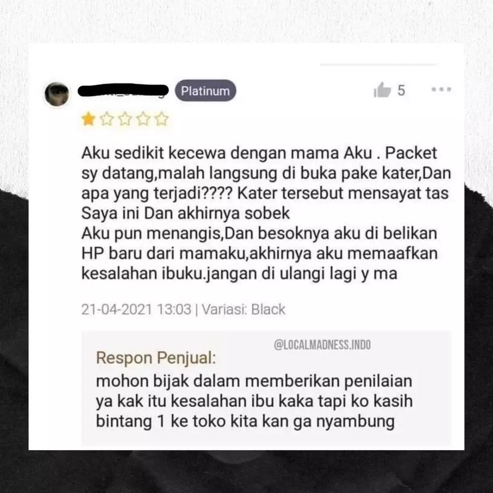 review nyeleneh olshop © Instagram review nyeleneh olshop © Instagram