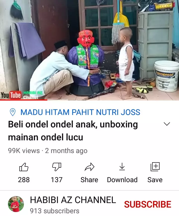 konten unboxing absurd © berbagai sumber