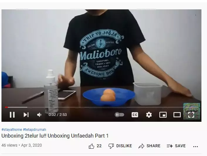 konten unboxing absurd © berbagai sumber