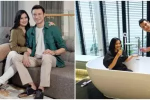 11 Potret kamar mandi mewah di rumah Titi Kamal, gunakan smart closet