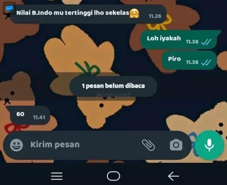 chat kalau orang terlanjur dipuji malah ngeselin © Instagram chat kalau orang terlanjur dipuji malah ngeselin © Instagram
