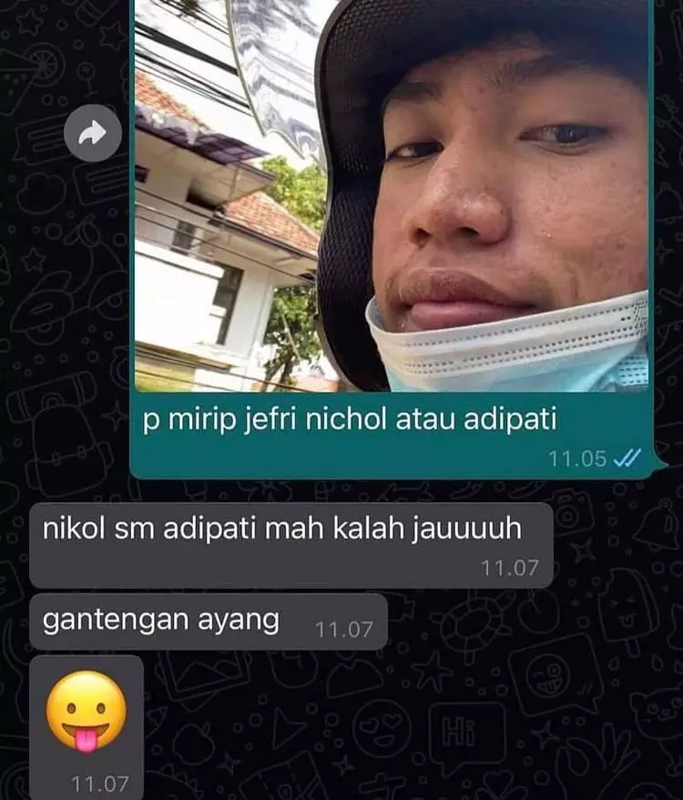 chat kalau orang terlanjur dipuji malah ngeselin © Instagram chat kalau orang terlanjur dipuji malah ngeselin © Instagram