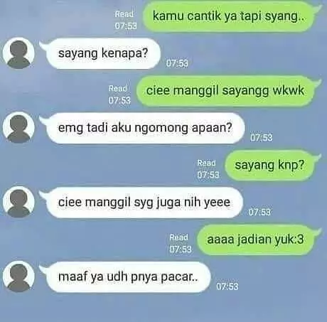 chat kalau orang terlanjur dipuji malah ngeselin © Instagram chat kalau orang terlanjur dipuji malah ngeselin © Instagram