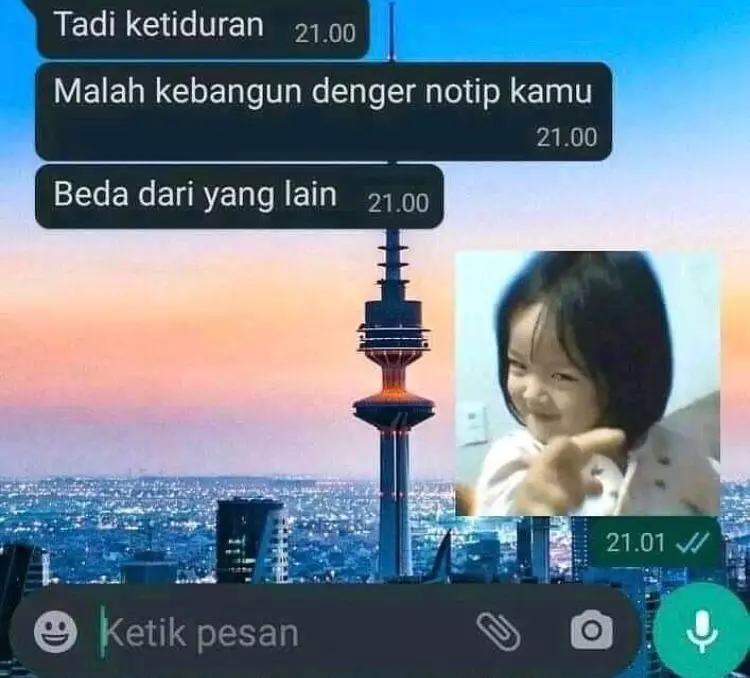 chat kalau orang terlanjur dipuji malah ngeselin © Instagram chat kalau orang terlanjur dipuji malah ngeselin © Instagram