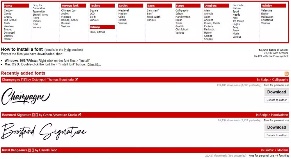 Cara download font di DaFont, mudah dan cepat © 2022 brilio.net Cara download font di DaFont, mudah dan cepat © 2022 brilio.net
