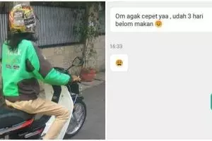 13 Alasan lucu pelanggan ojek online suruh driver agak cepat, kocak
