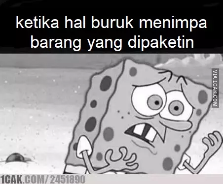 nggak sabar nunggu paket © berbagai sumber