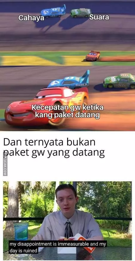 nggak sabar nunggu paket © berbagai sumber