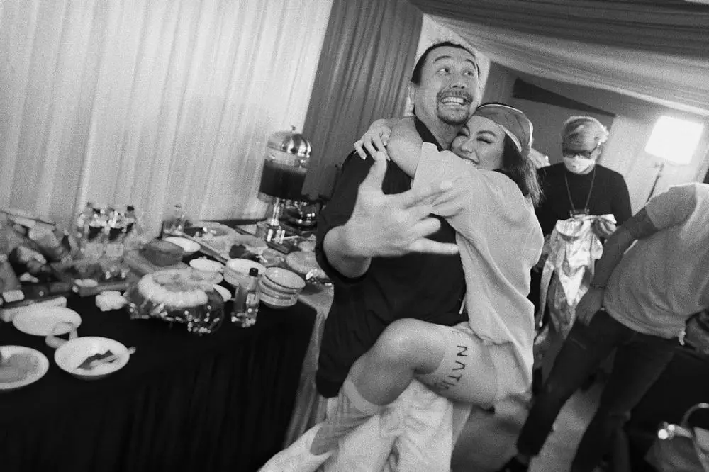 potret kompak Agnez Mo bareng kakak Instagram