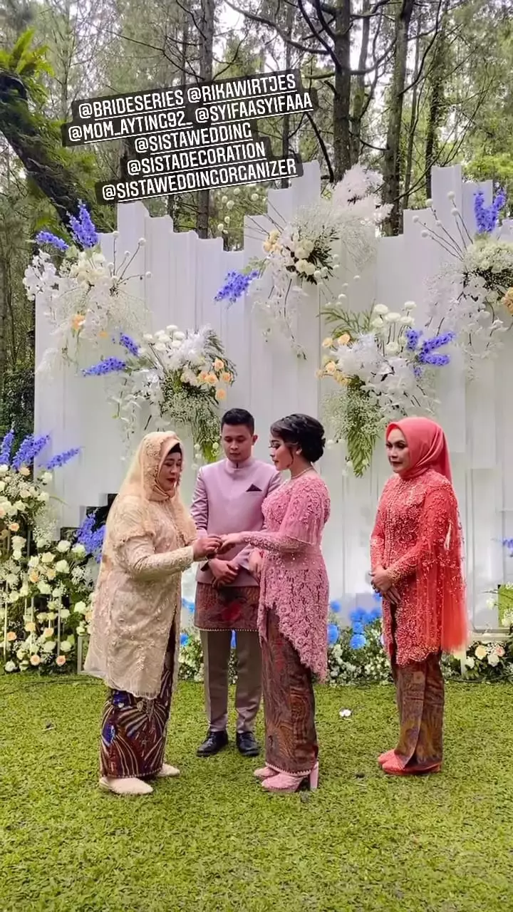 momen lamaran syifa adik ayu ting ting © instagram