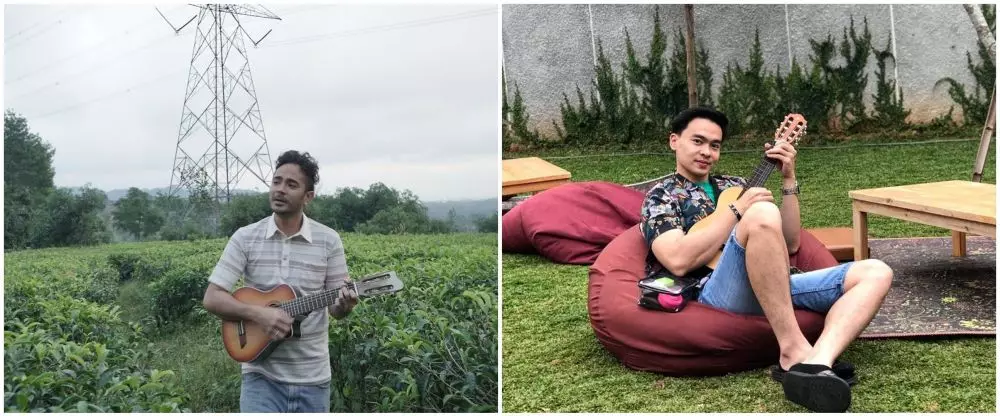 adu beda gaya Marthino Lio & Ivan Kabul  © 2022 Instagram 