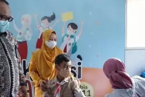 Pemkab Rembang dan Susu MilkLife selenggarakan vaksinasi anak