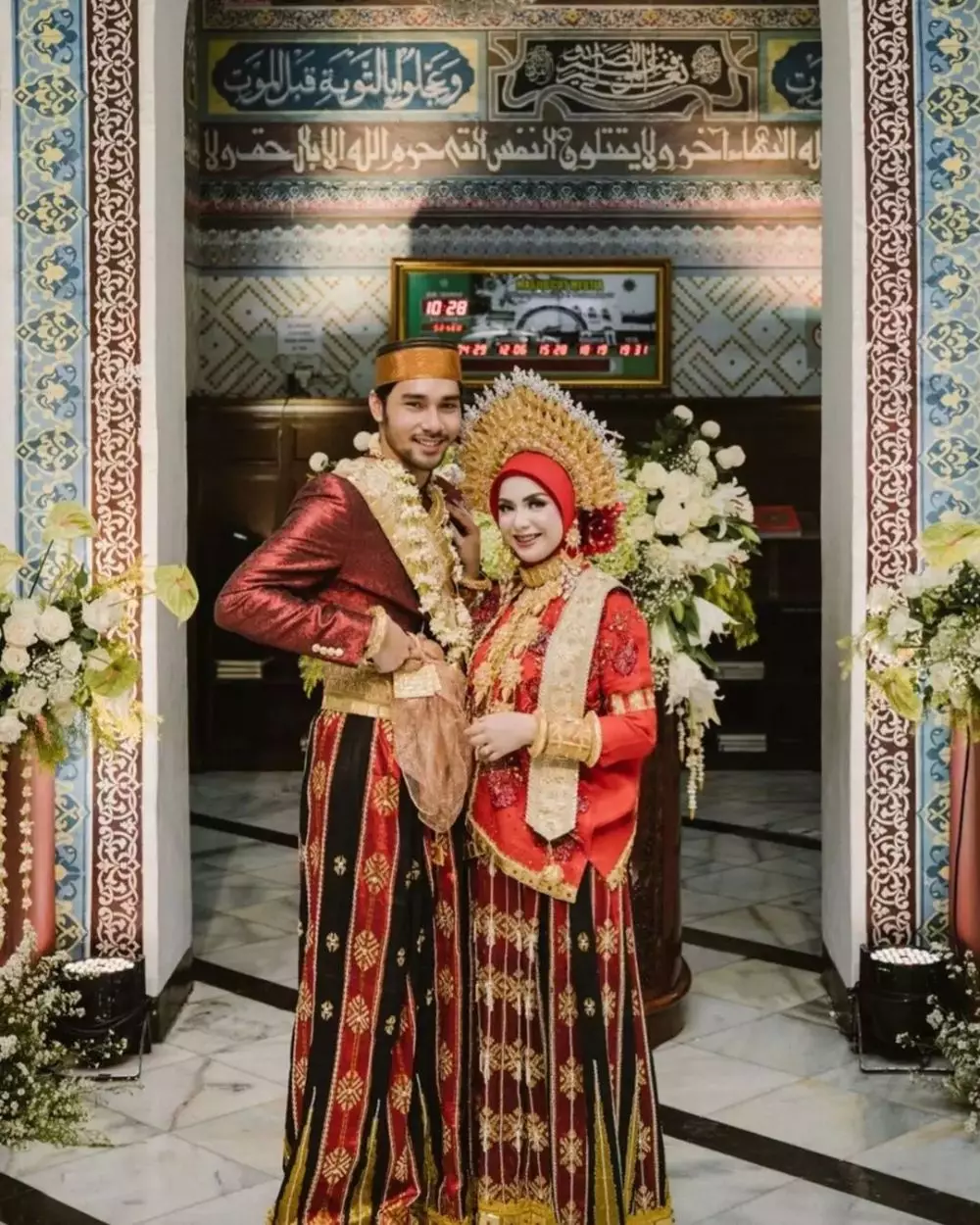 momen pernikahan achmad megantara  © instagram momen pernikahan achmad megantara  © instagram