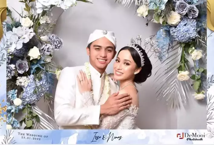 momen pernikahan nimaz dewantary dan radifan mirza © instagram