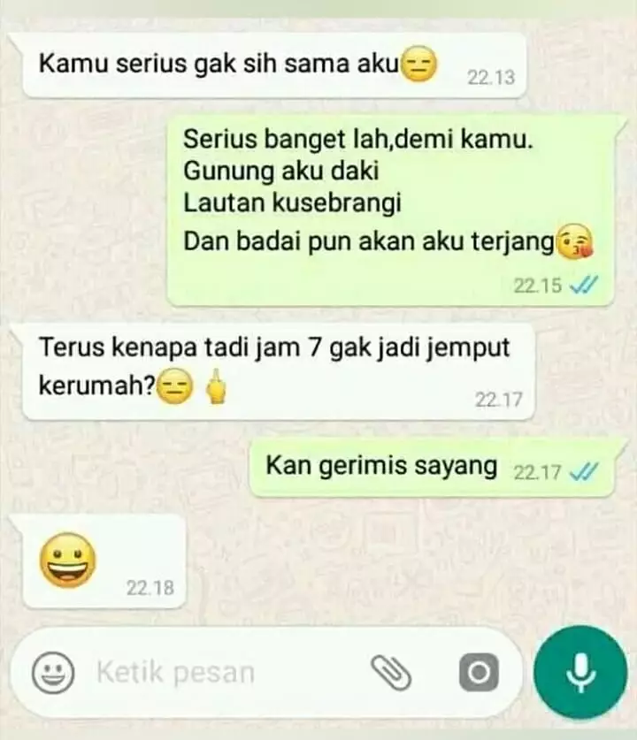 chat bikin cewek nggak mood © 2022 brilio.net chat bikin cewek nggak mood © 2022 brilio.net