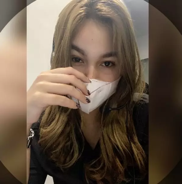 Pesona Claudya calon istri Aprilio Manganang © Instagram