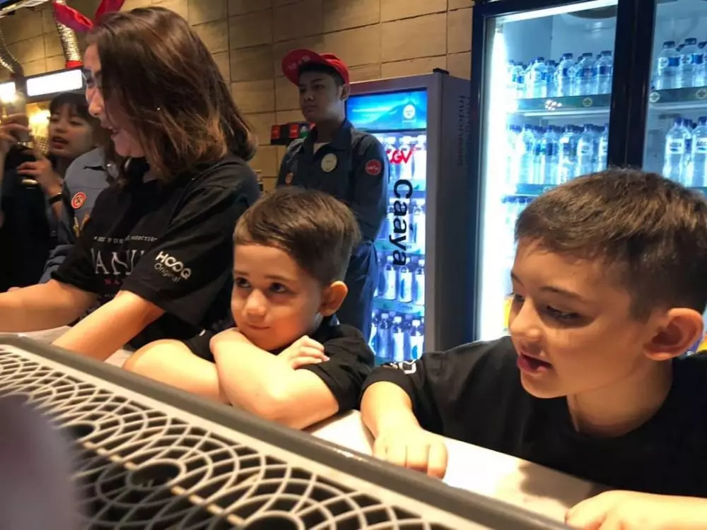 kenangan matthew dan pemain danur © Instagram