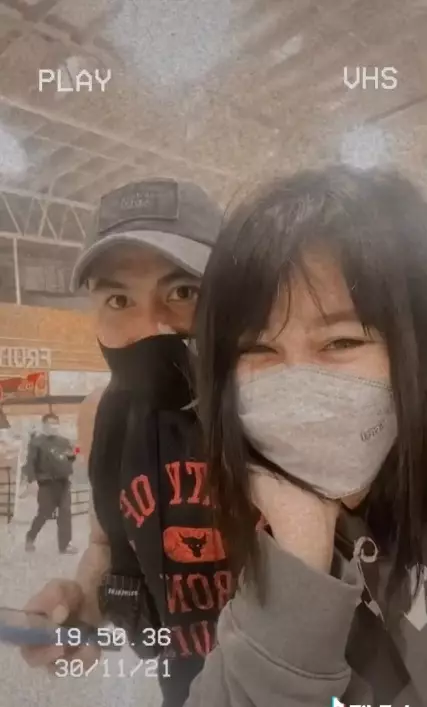 manganang dan kekasih pacaran hingga lamaran © berbagai sumber