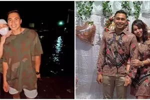 11 Foto mesra Aprilio Manganang & kekasih dari pacaran hingga lamaran