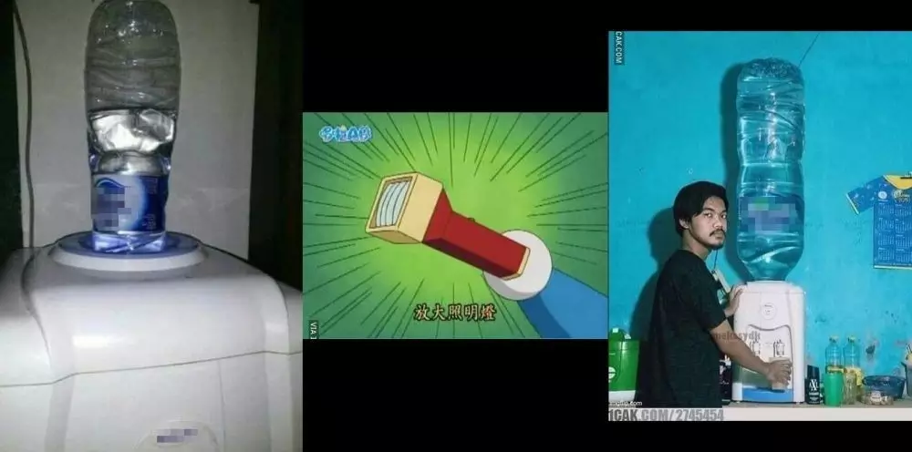 bapak bapak pakai barang besar © berbagai sumber