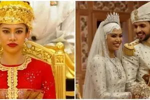 11 Potret pernikahan putri sultan Brunei Darussalam, dirayakan 10 hari