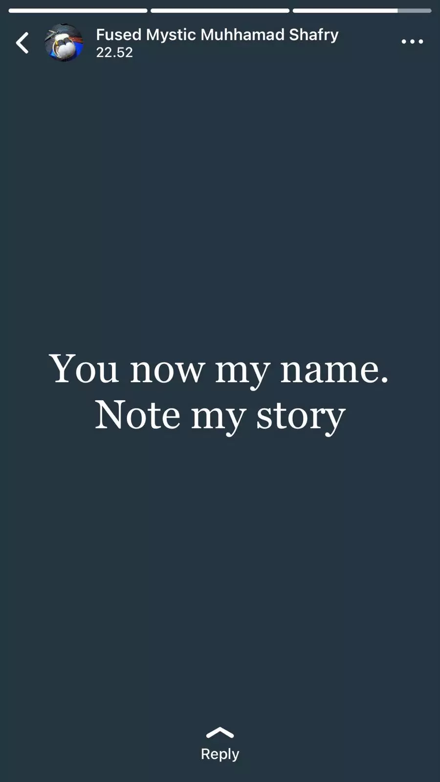 status WA nggak jadi baper akhirnya © Twitter