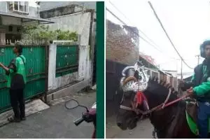 11 Potret lucu driver ojek online punya 'bakat terpendam', ada-ada aja