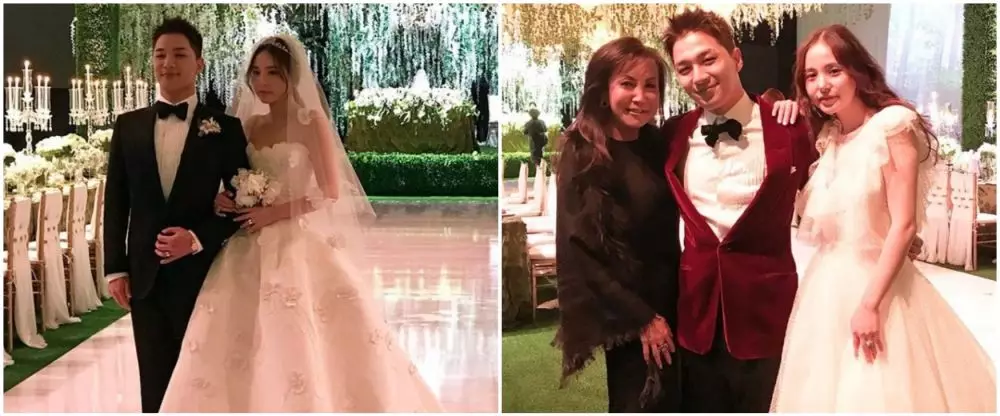 Potret gaun pernikahan seleb Korea © berbagai sumber