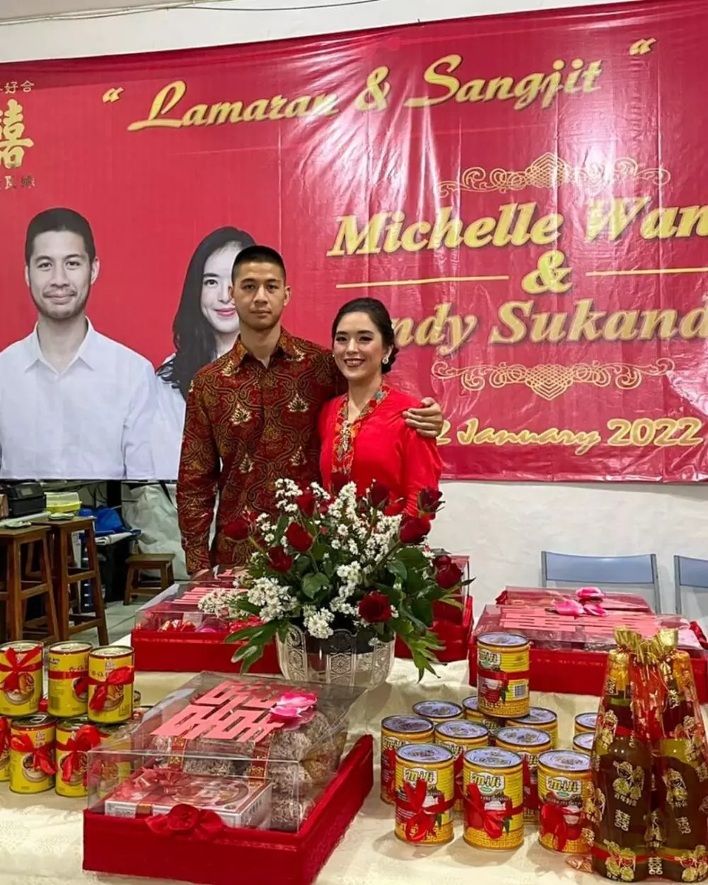 Momen lamaran Michelle Wanda Layangan Putus © Instagram Momen lamaran Michelle Wanda Layangan Putus © Instagram