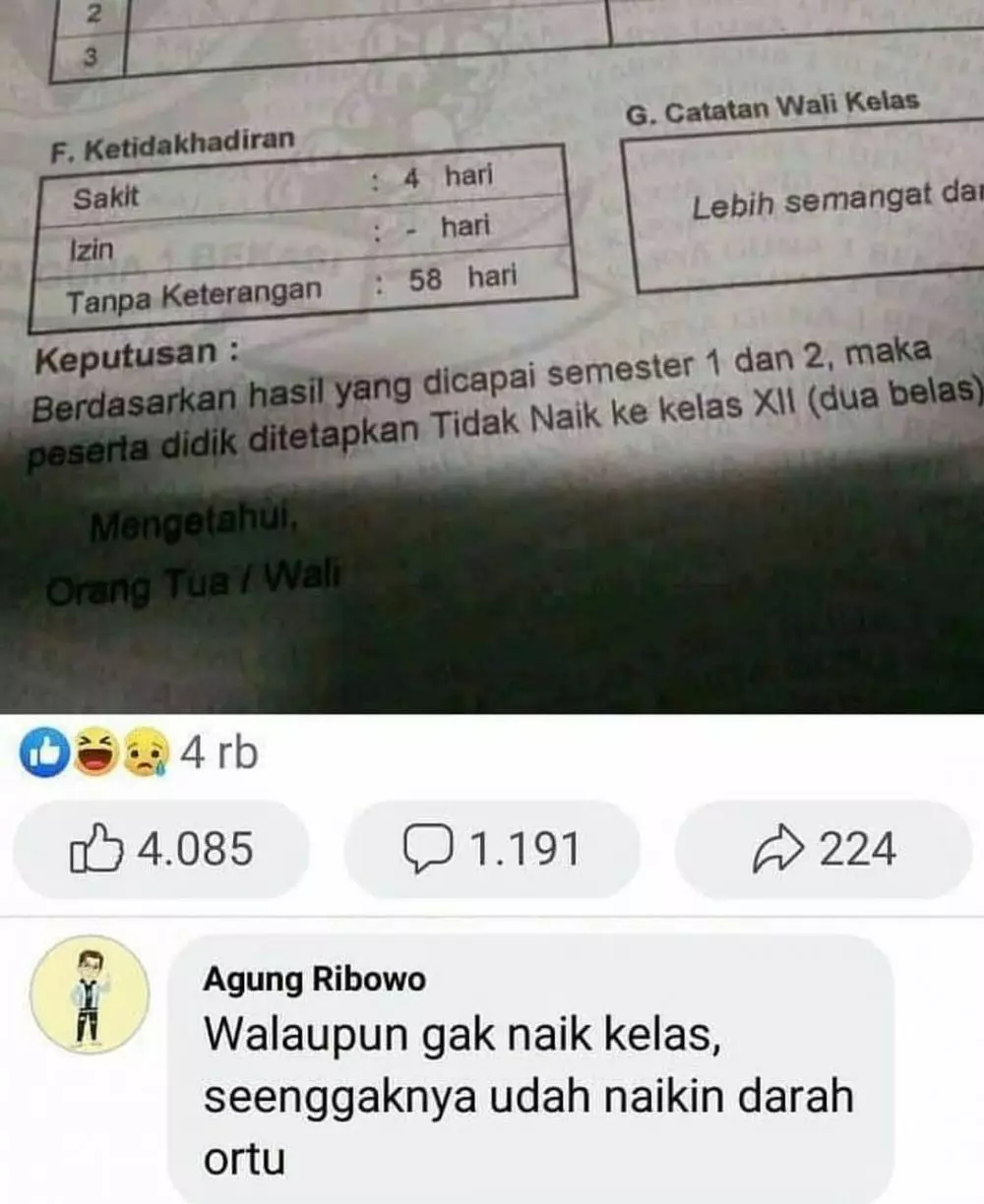komentar nggak penting facebook © berbagai sumber