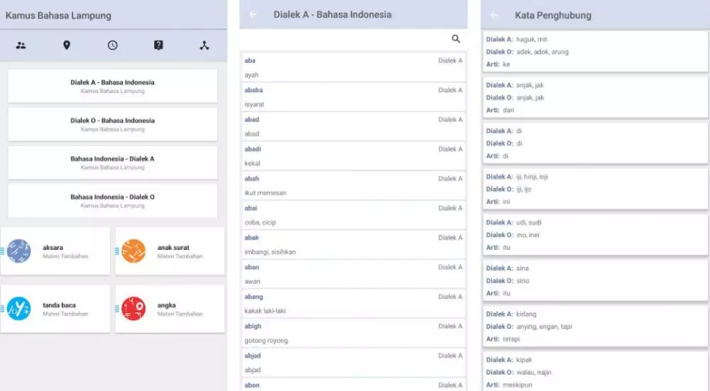 Aplikasi translate bahasa Lampung © 2022 brilio.net Aplikasi translate bahasa Lampung © 2022 brilio.net