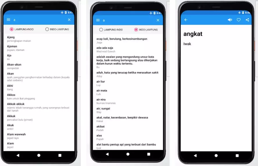 Aplikasi translate bahasa Lampung © 2022 brilio.net Aplikasi translate bahasa Lampung © 2022 brilio.net