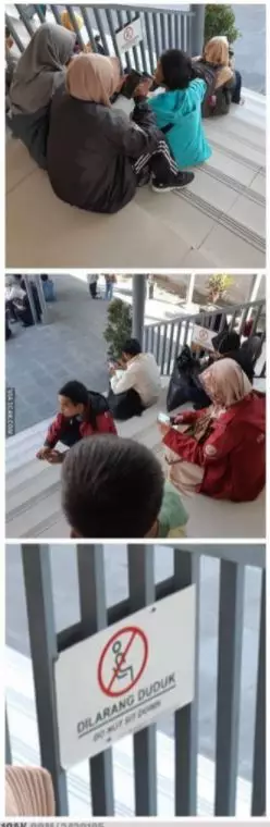 kelakuan absurd melanggar aturan © berbagai sumber