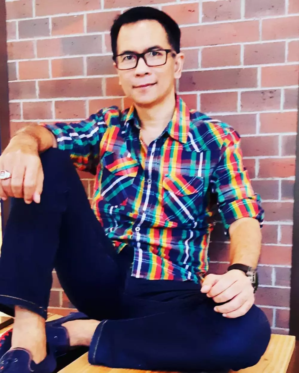 Transformasi Krisna Mukti Instagram