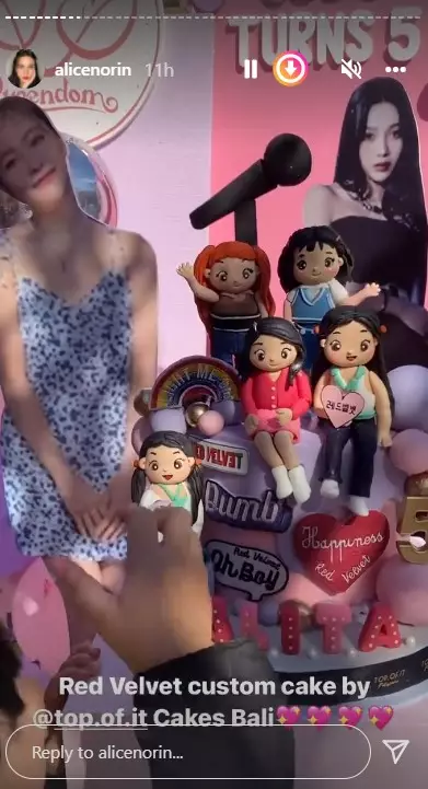 momen Alice Norin rayakan ulang tahun anak © Instagram