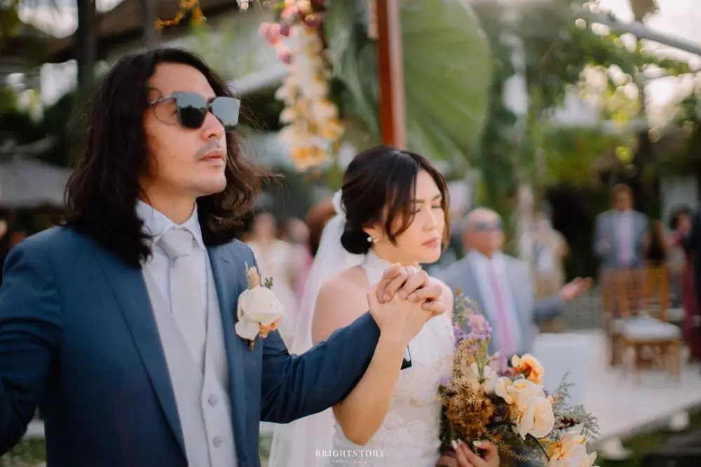 momen pernikahan Marcello Tahitoe © berbagai sumber